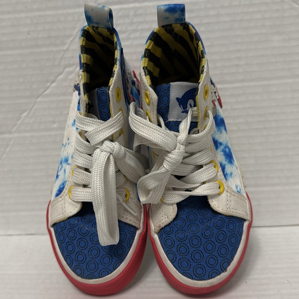 Ground Up Sonic the Hedgehog™ Hi Sneaker - Toddler - Royal Blue Size 11